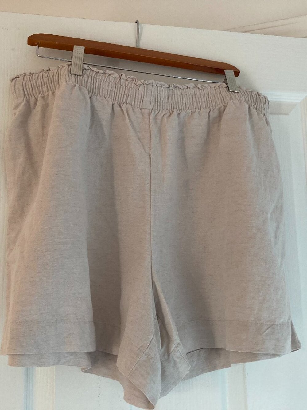 H&M Linen Blend Shorts NWT